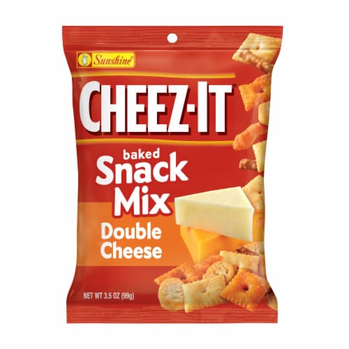 Cheez It Sunshine Double Cheese Snack Mix, 3.5 Ounce -- 6 per case. Perspective: front