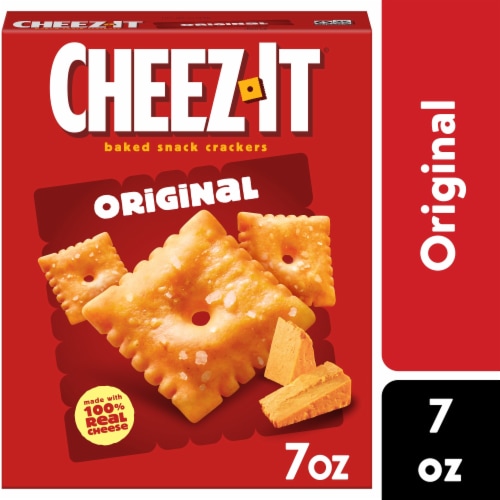 Cheez-It® Original Cheese Snack Crackers Perspective: front