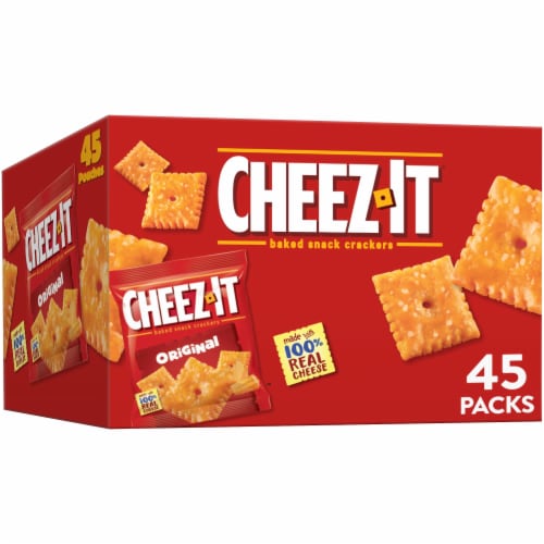 Cheez-It® Original Single Serve Cheese Crackers Perspective: front