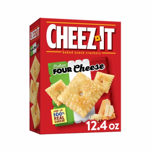Cheez-It® Italian Four Cheese Snack Crackers Perspective: front