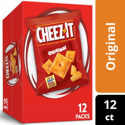 Cheez-It® Original Cheese Crackers Multipack Perspective: front