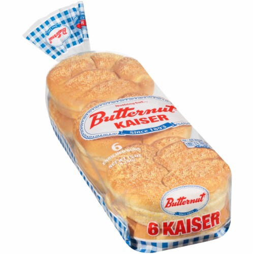 Butternut® Kaiser Hamburger Buns Perspective: front