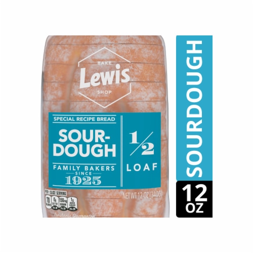 Lewis Bake Shop® Half Loaf Sourdough Bread Perspective: front