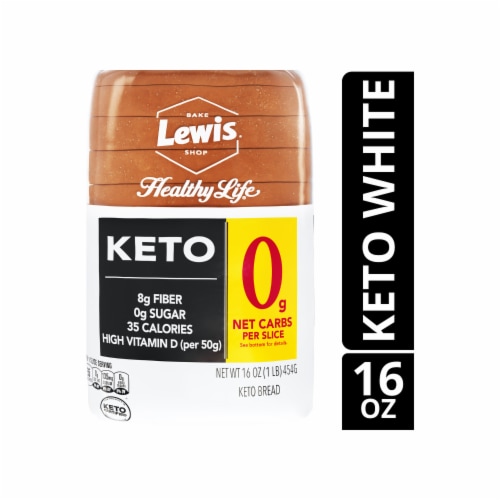 Lewis Bake Shop Healthy Keto Bread Perspective: front