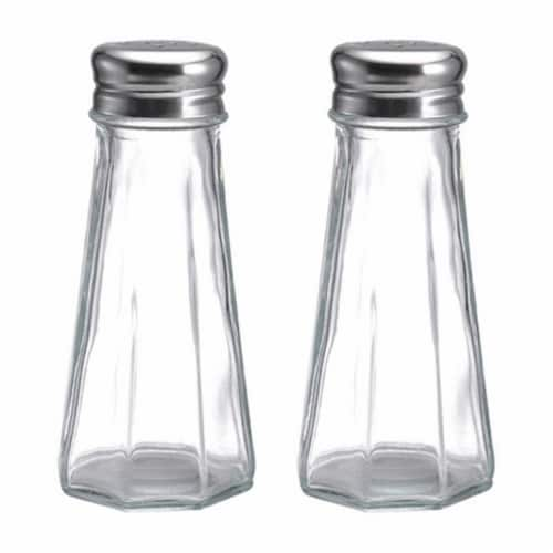 Glass Salt And Pepper Shaker Set