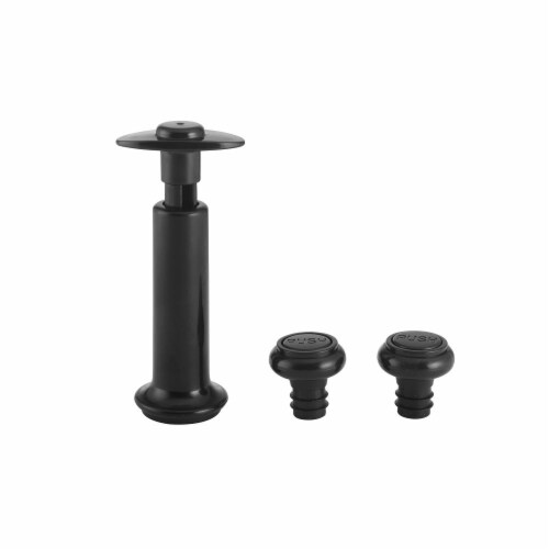 BarCraft Wine Saver Pump with Stoppers Perspective: front