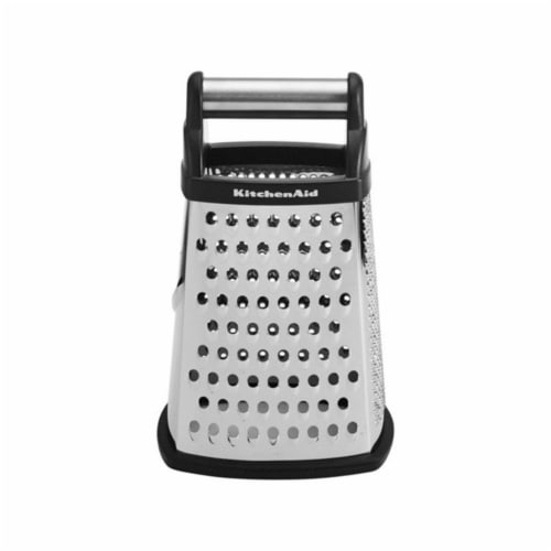 KitchenAid® Black Gourmet Box Grater Perspective: front