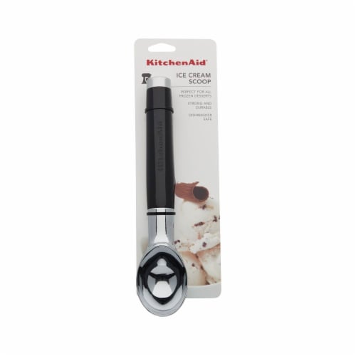 KitchenAid® Ice Cream Scoop - Black Perspective: front