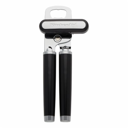 KitchenAid® Multi-Function Can Opener with Bottle Opener - Onyx Black Perspective: front