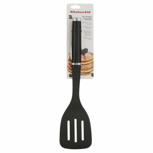 KitchenAid® Nylon Slotted Turner - Black, 1 ct - Harris Teeter