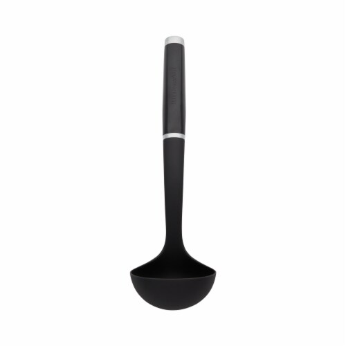 KitchenAid® Nylon Ladle - Black Perspective: front