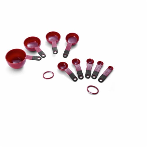 KitchenAid Measuring Cups and Spoons - Red, 9 pc - Kroger