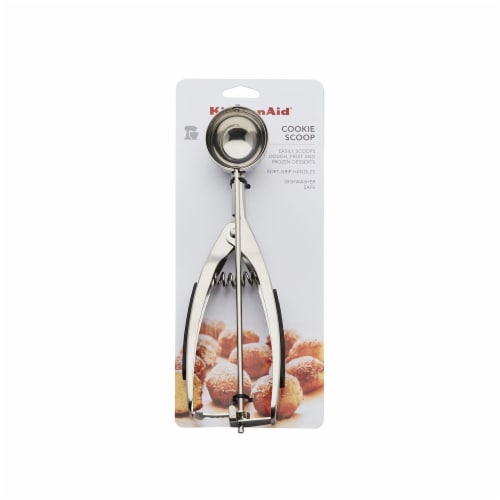 KitchenAid® Cookie Dough Scoop - Silver/Black Perspective: front