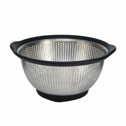 KitchenAid Stainless Steel Colander - Black, 3 qt - City Market