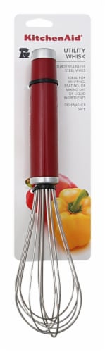 Kitchen Aid Utility Whisk Red