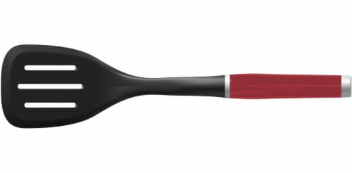 KitchenAid Nylon Slotted Turner - Red/Black, 13.5 in - Fry's Food Stores