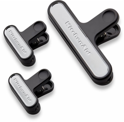 KitchenAid Bag Clips - Black, 3 pc - Gerbes Super Markets