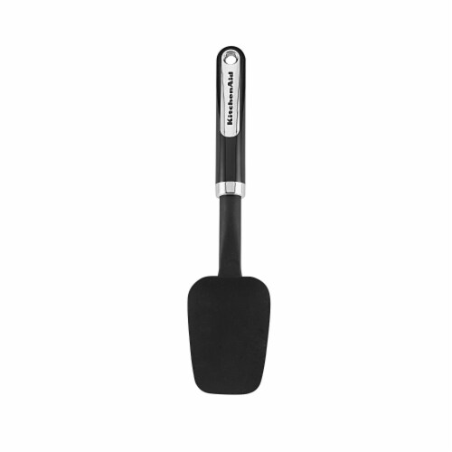 KitchenAid Classic Spoon Spatula - Onyx Black Perspective: front
