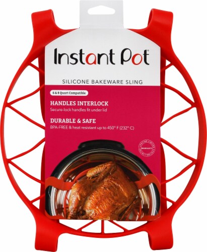 IP SILICONE BAKEWARE SLING RED Perspective: front