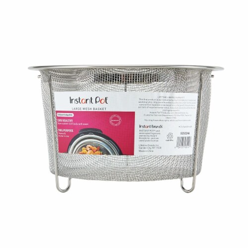 Instant Pot® Large Mesh Steamer Basket Perspective: front