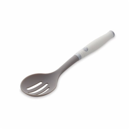 Allrecipes Handled Slotted Spoon Perspective: front