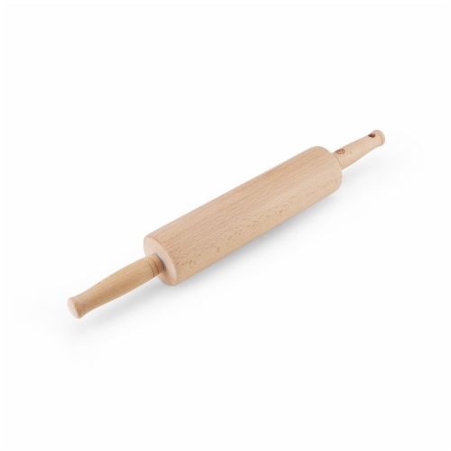 Allrecipes Wood Rolling Pin Perspective: front