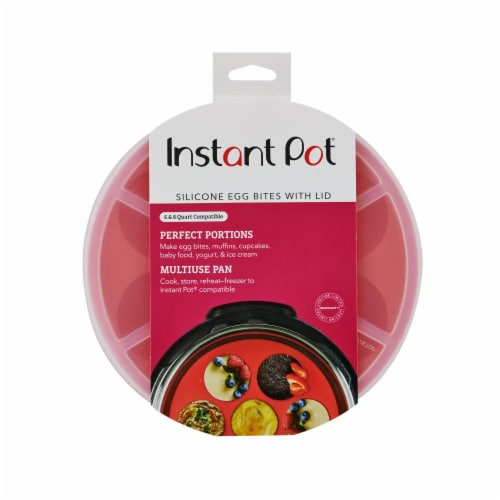 Instant Pot® Silicone Egg Bites Pan with Lid - Red, 3 pk - Kroger