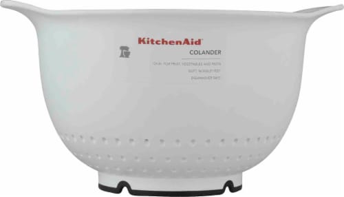 KitchenAid® Universal 5-Quart Colander - White Perspective: front