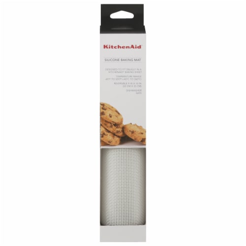 KitchenAid Silicone Medium Baking Mat - Gray Perspective: front