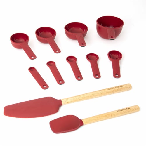 Kitchen Aid Stand Mixer Baking Kit - Red Perspective: front