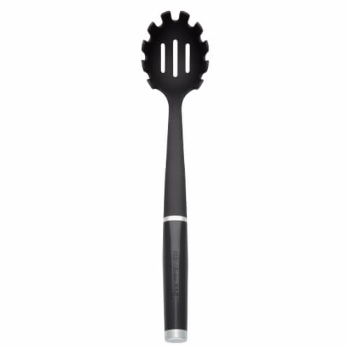 KitchenAid Heat Resistant Nylon Basting Spoon, Black