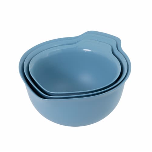 KitchenAid Patterned Ceramic Bowl - White/Blue, 5 qt - Kroger