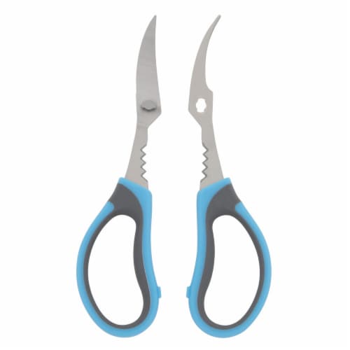 Farberware Seafood Shears - Blue Perspective: front