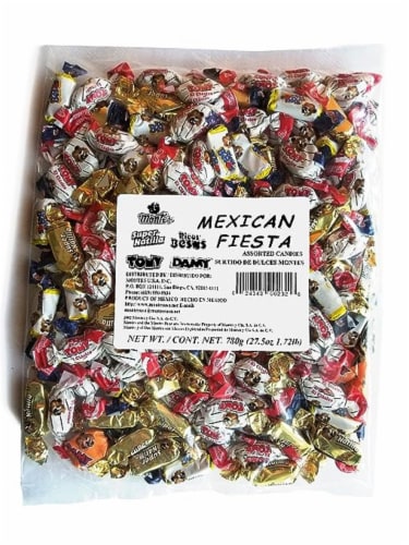 Montes Mexican Fiesta Assorted Candy Perspective: front