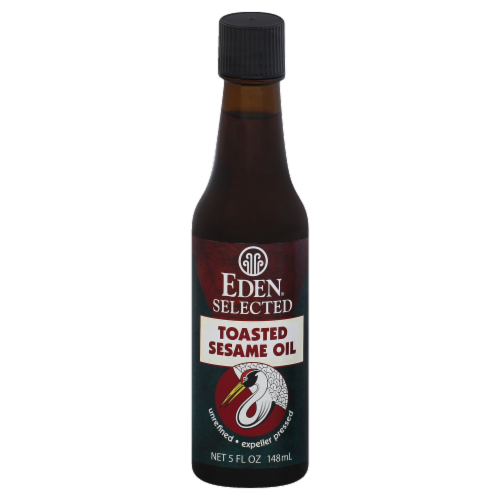 Eden Selected Toasted Sesame Oil Perspective: front