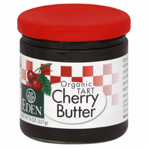 Eden Organic Tart Cherry Butter Perspective: front