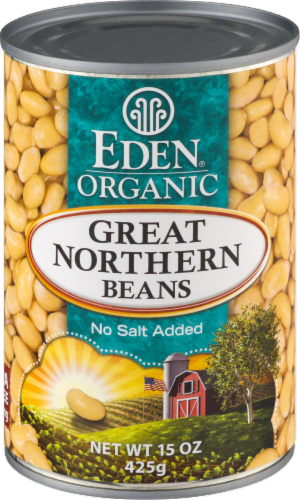 Eden Organic Great Northern Beans Perspective: front