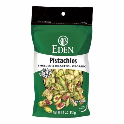 Eden Organic Pistachios Perspective: front