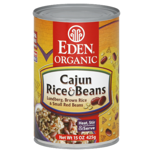 Eden Organic Cajun Rice & Beans Perspective: front