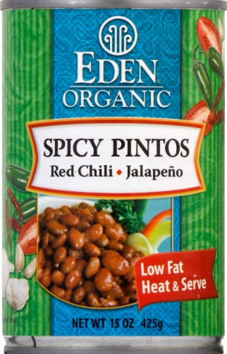 Eden® Organic Spicy Pinto Beans Perspective: front