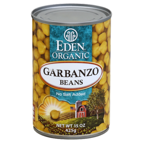 Eden Organic Garbanzo Beans Perspective: front