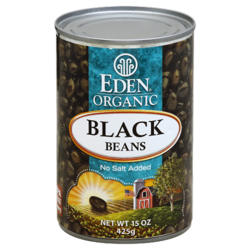 Eden Organic Black Beans Perspective: front