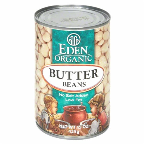 Eden Organic Butter Beans Perspective: front