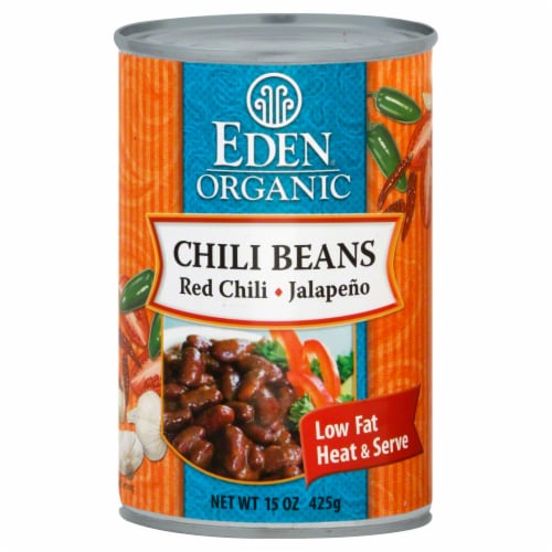 Eden Organic Chili Beans Perspective: front