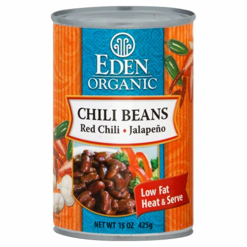 Eden Organic Chili Beans Perspective: front