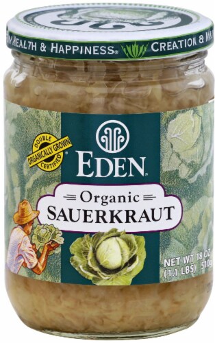 Eden Organic Sauerkraut Perspective: front
