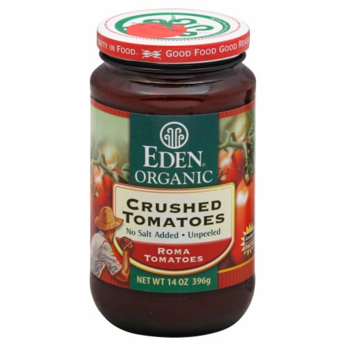 Eden Organic Crushed Tomatoes Perspective: front