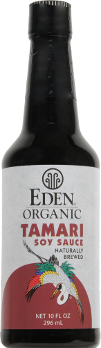 Eden Organic Tamari Soy Sauce Perspective: front