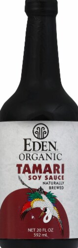 Eden Organic Tamari Soy Sauce Perspective: front