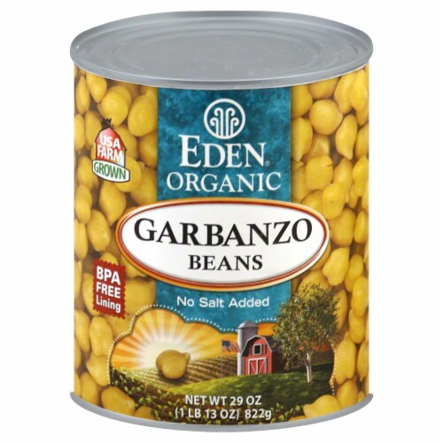 Eden Organic Garbanzo Beans Perspective: front
